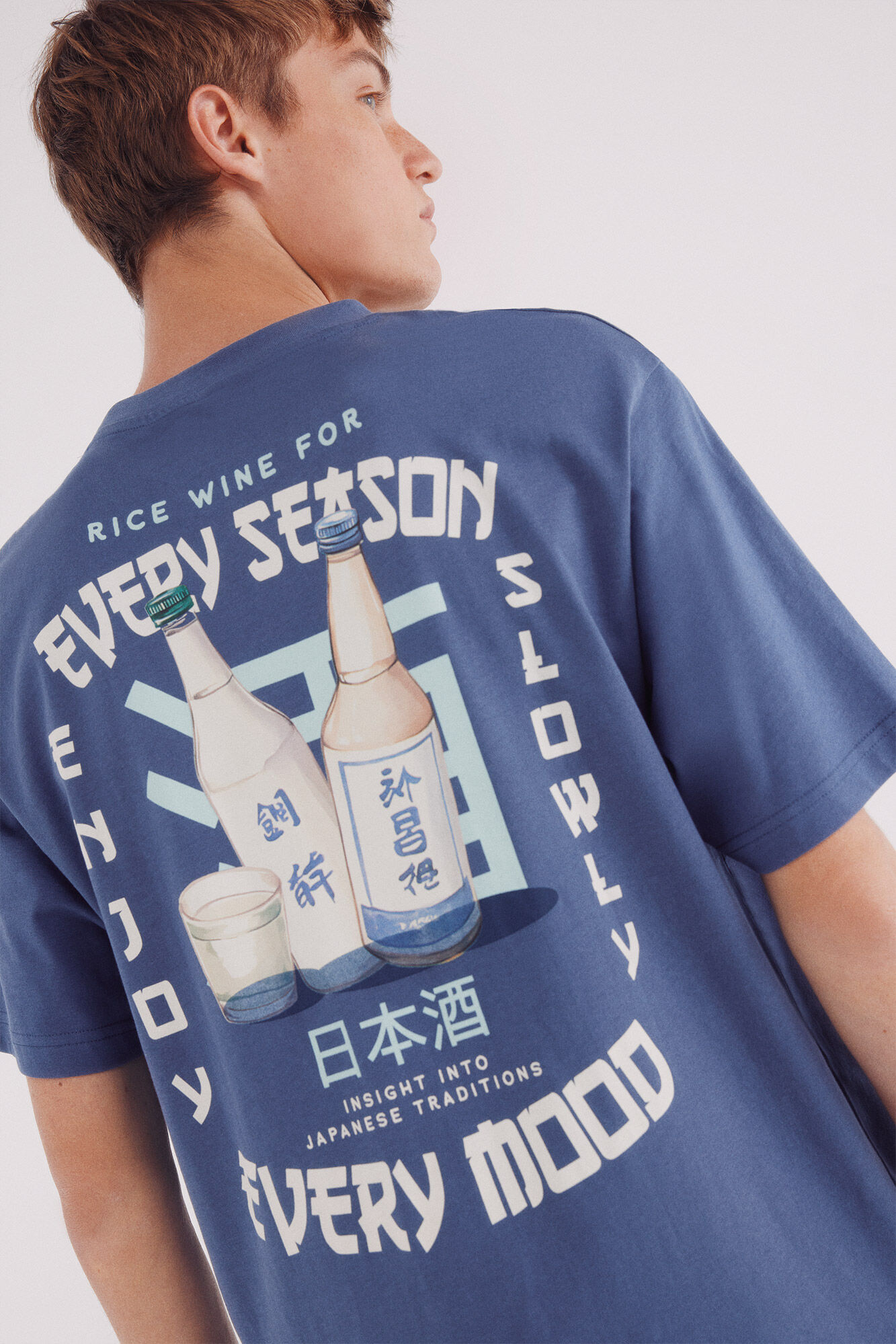 Springfield Camiseta sake azul