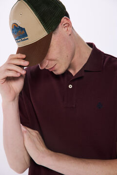 Springfield Polo piqué basico regular fit rojo