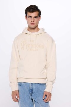 Springfield Sudadera capucha take de shot blanco
