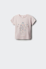 Springfield Playera tortugas niña rosa