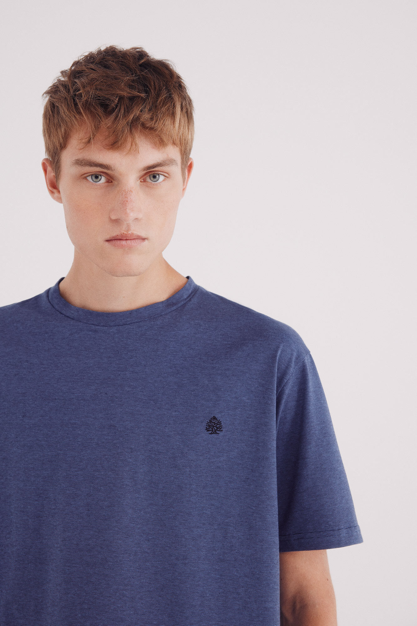 Springfield Playera microraya tejida