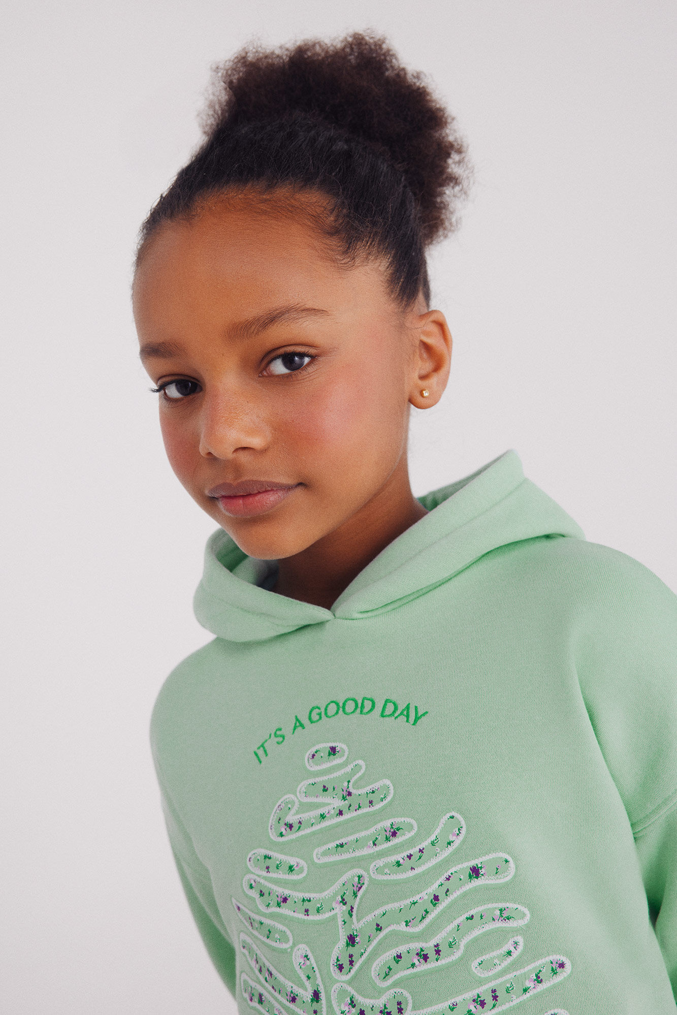 Springfield Kids Sudadera &aacute;rbol ni&ntilde;a verde