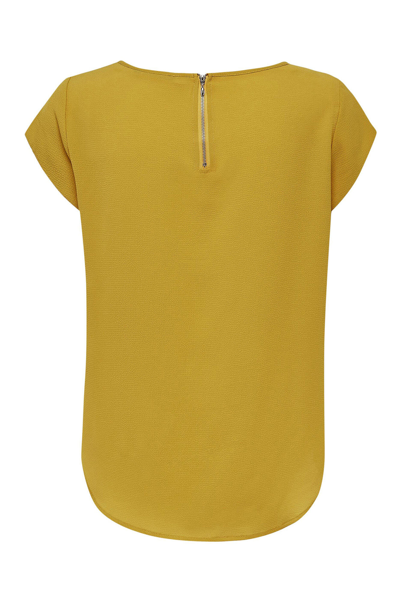Only Playera manga corta amarillo