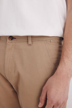 Springfield Pantalón chino estructura comfort fit beige