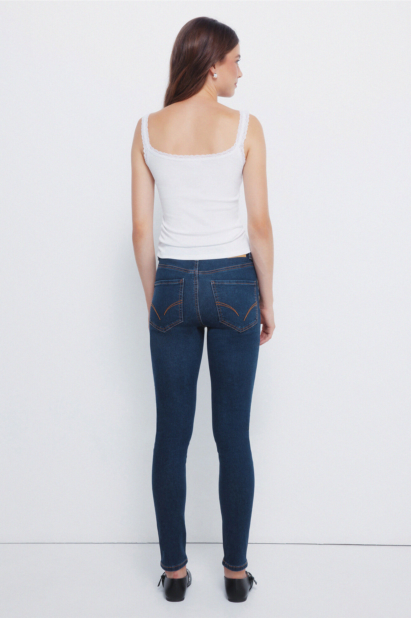 Springfield Jeans skinny  azul