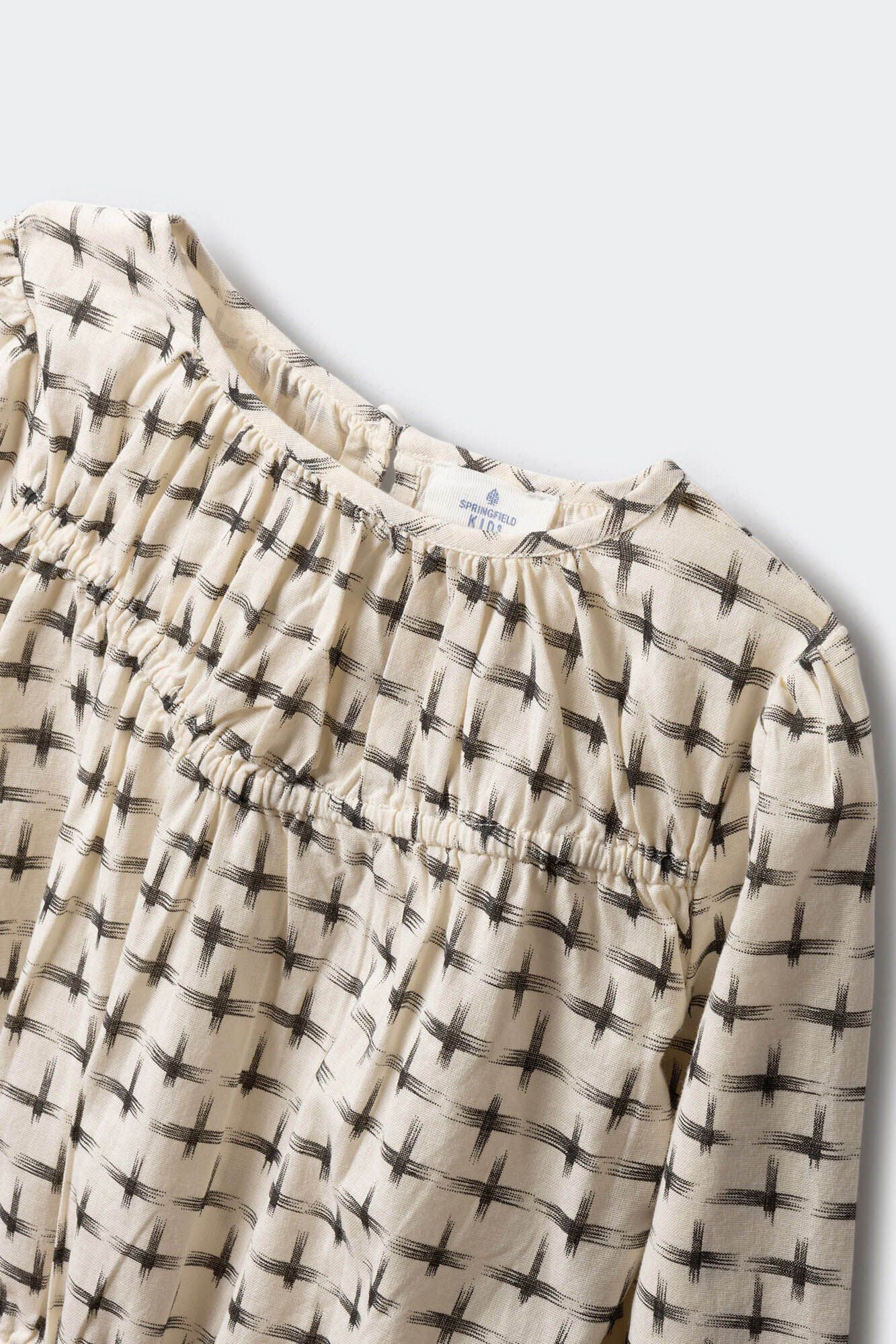 Springfield Kids Blusa manga larga ni&ntilde;a blanco