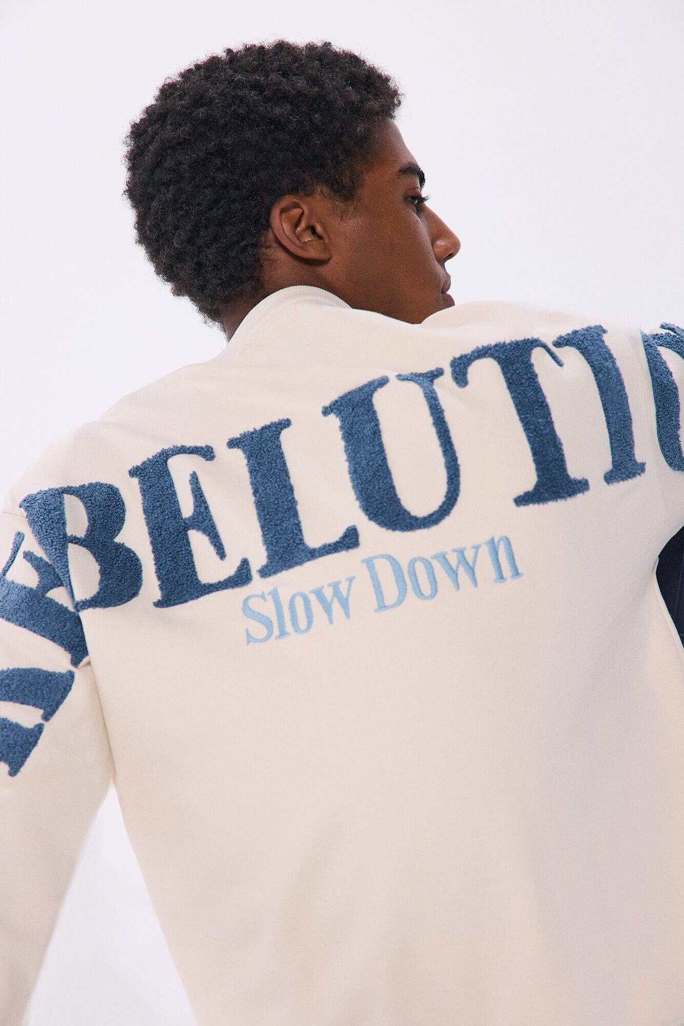 Springfield Sudadera rebelution blanco