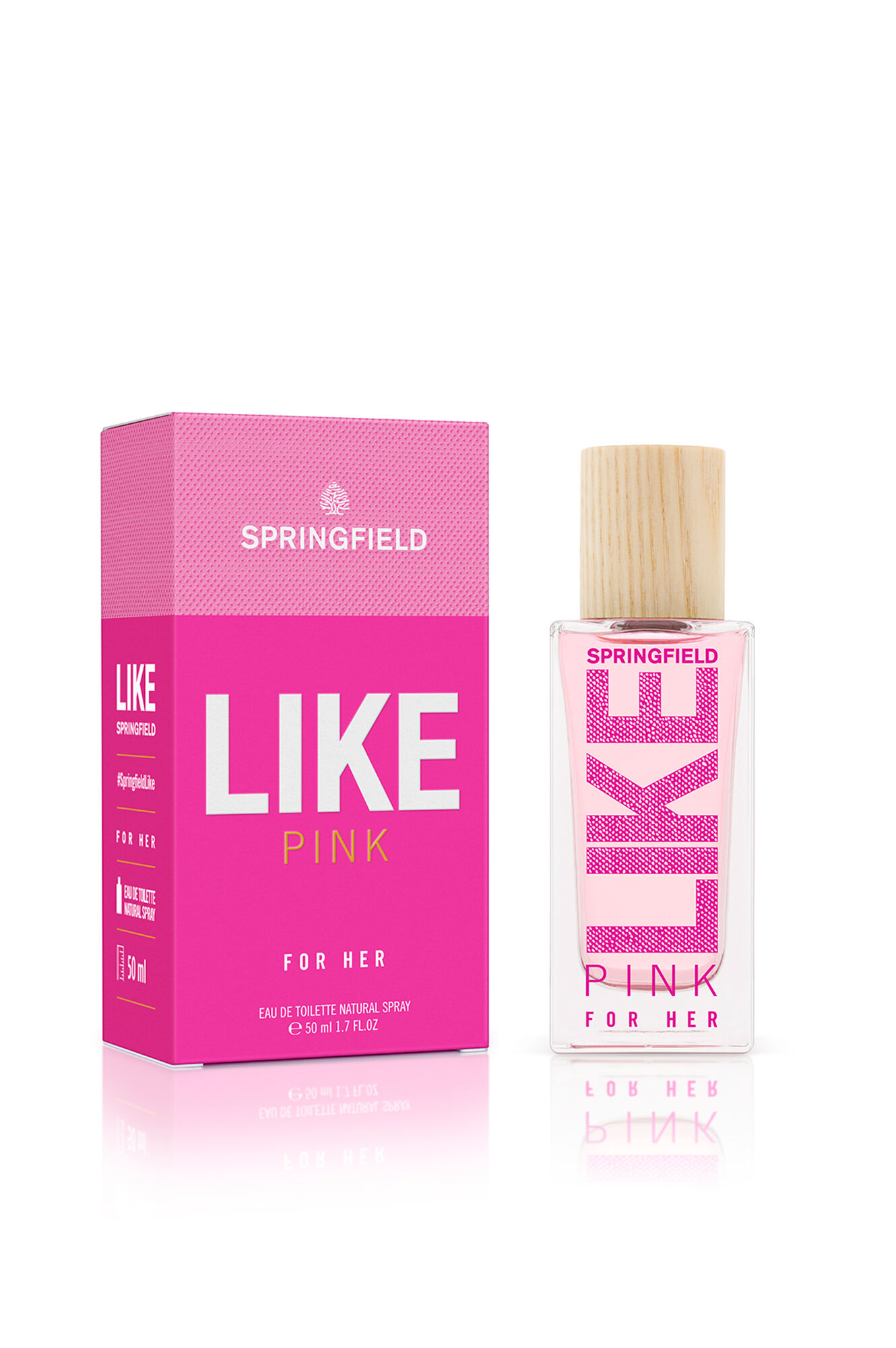 Springfield LIKE PINK FOR HER 50 ML turquesa