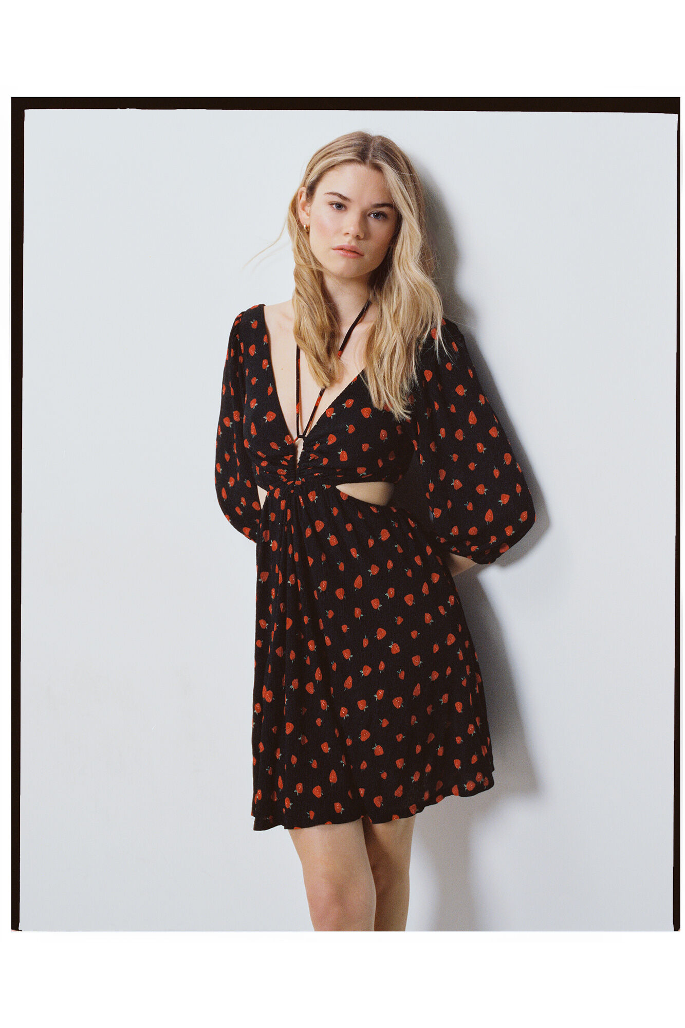 High Spirits Vestido Poppy negro