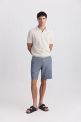 Springfield Bermudas t&eacute;cnicas wide & relaxed fit azul