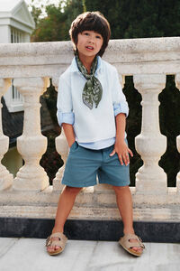 Springfield Kids Bermudas chino a cuadros para ni&ntilde;o