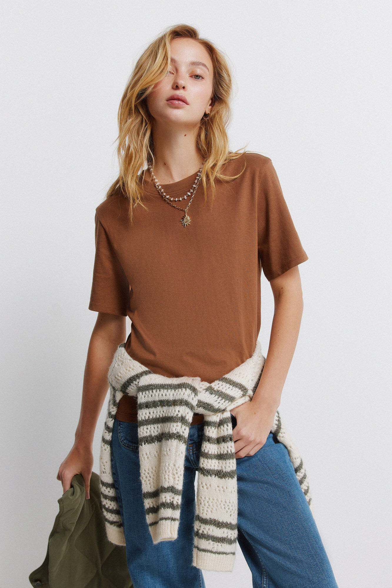 Springfield Playera b&aacute;sica de algod&oacute;n