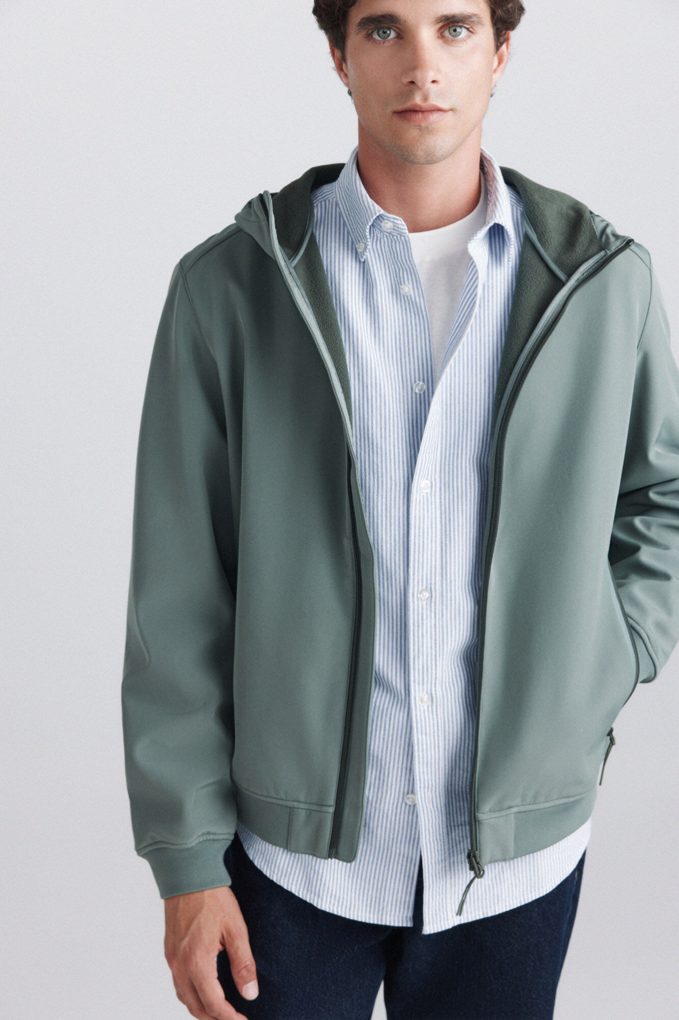 Springfield Chamarra softshell con capucha