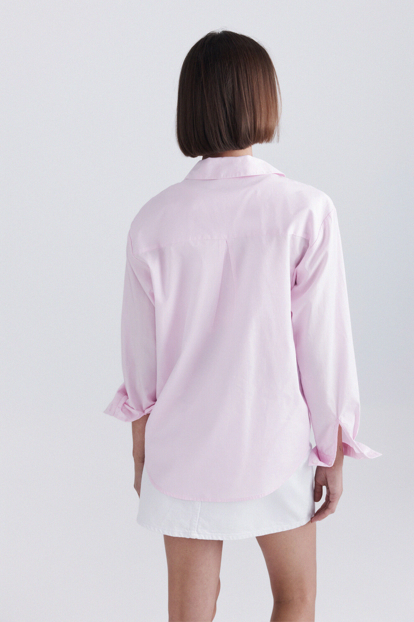 Springfield Camisa de algod&oacute;n rosa