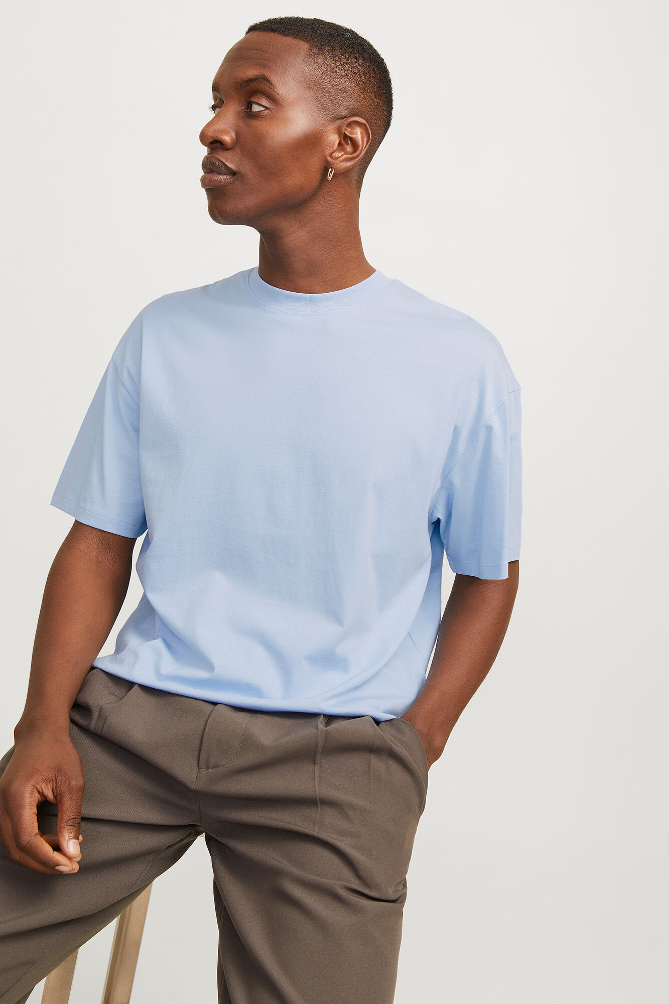 Jack & Jones Playera oversize algod&oacute;n