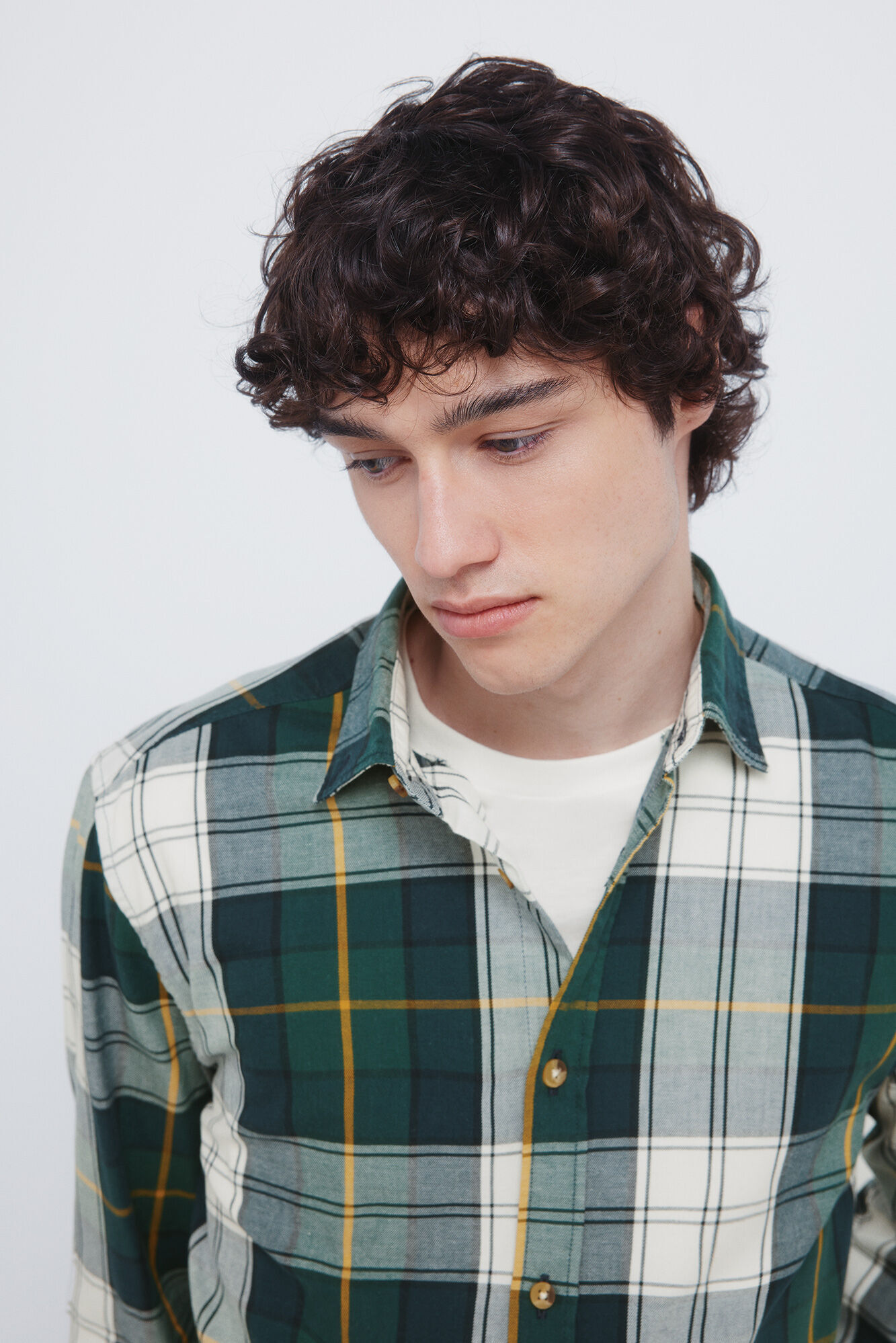 Springfield Camisa escoceses