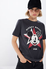 Springfield Playera "Mickey Mouse" USA gris