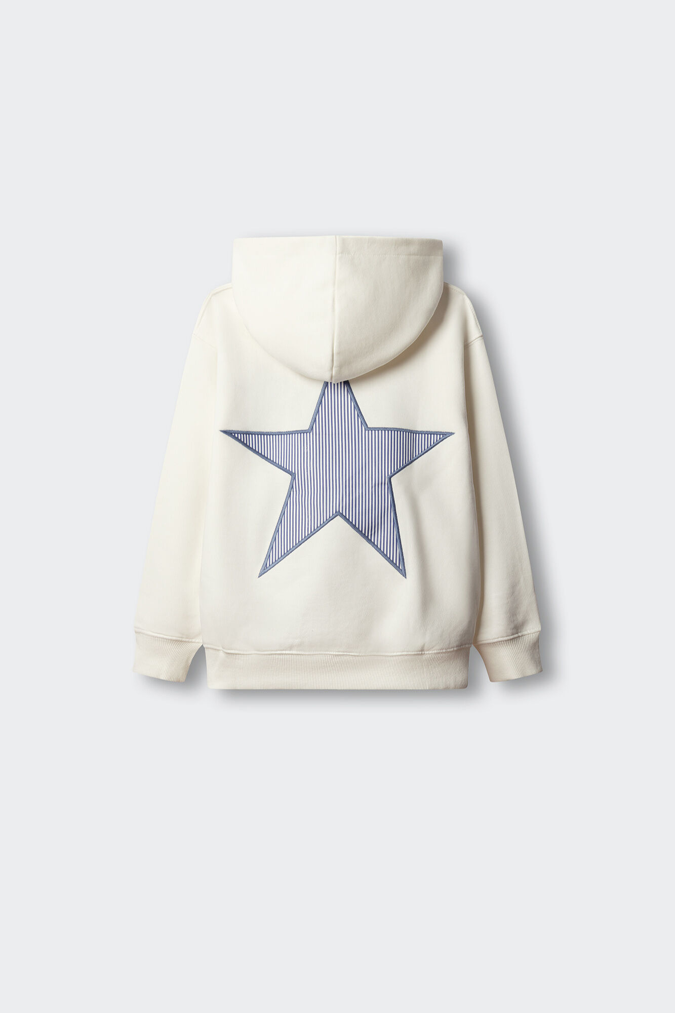 Springfield Kids Sudadera de estrella en la espalda para ni&ntilde;a marfil
