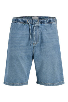 Springfield Pantalones cortos denim azul tinta