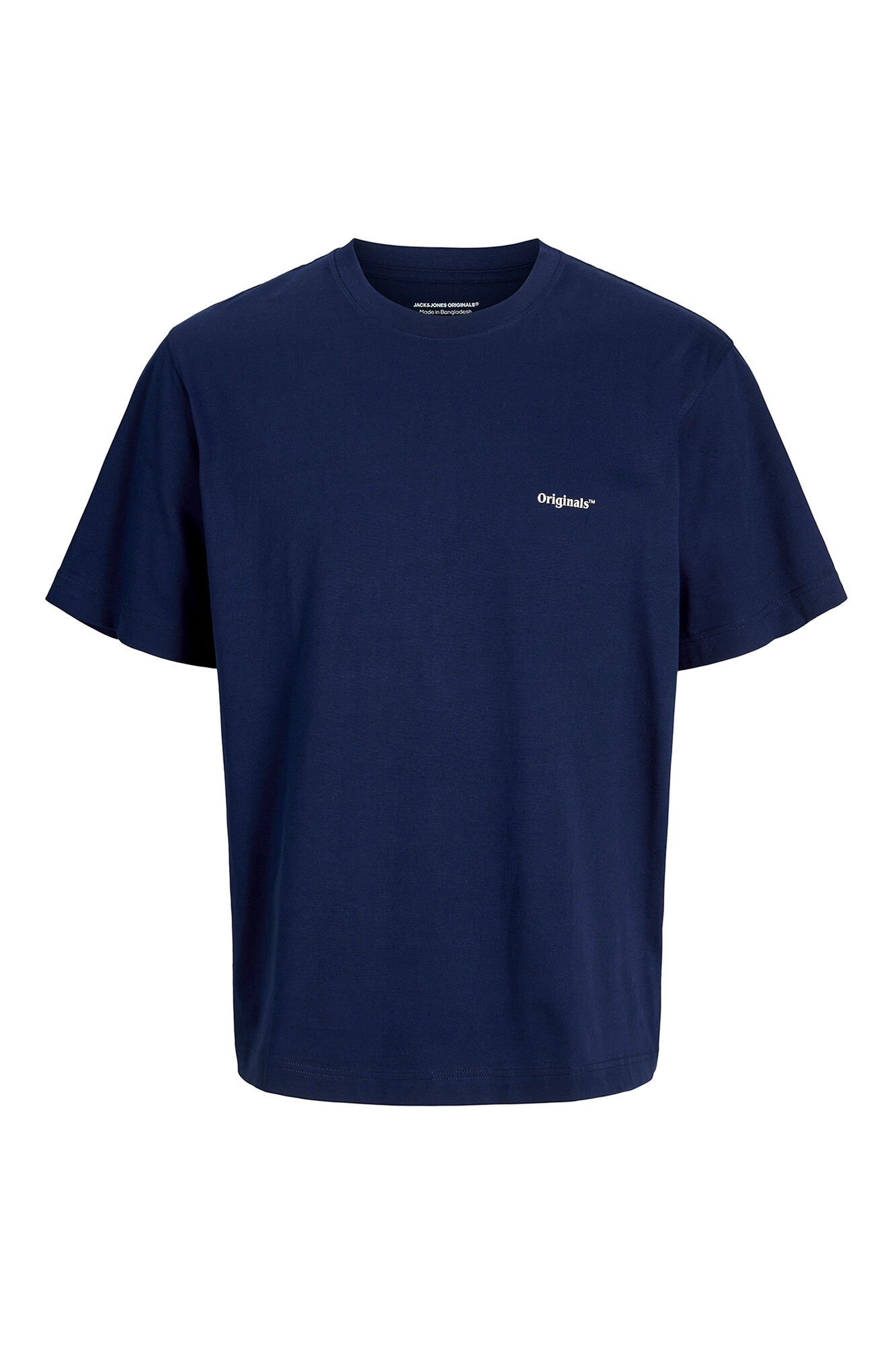 Jack & Jones Camiseta back print marino