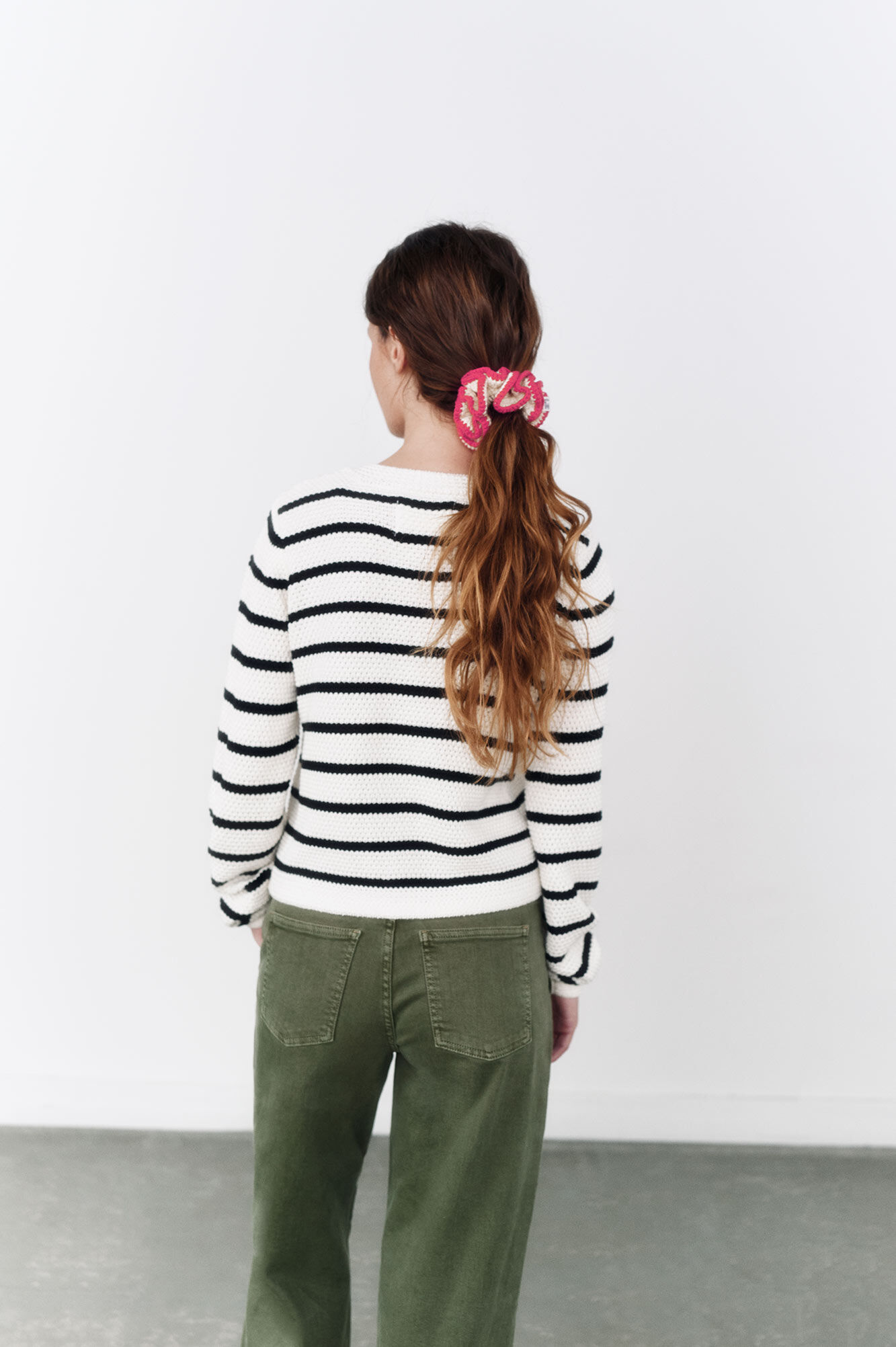 High Spirits C&aacute;rdigan "Mayan Wave"  marfil