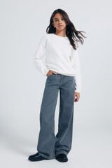 Springfield Kids Denim Estrella niña gris