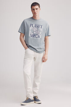 Springfield Playera planet vives azul