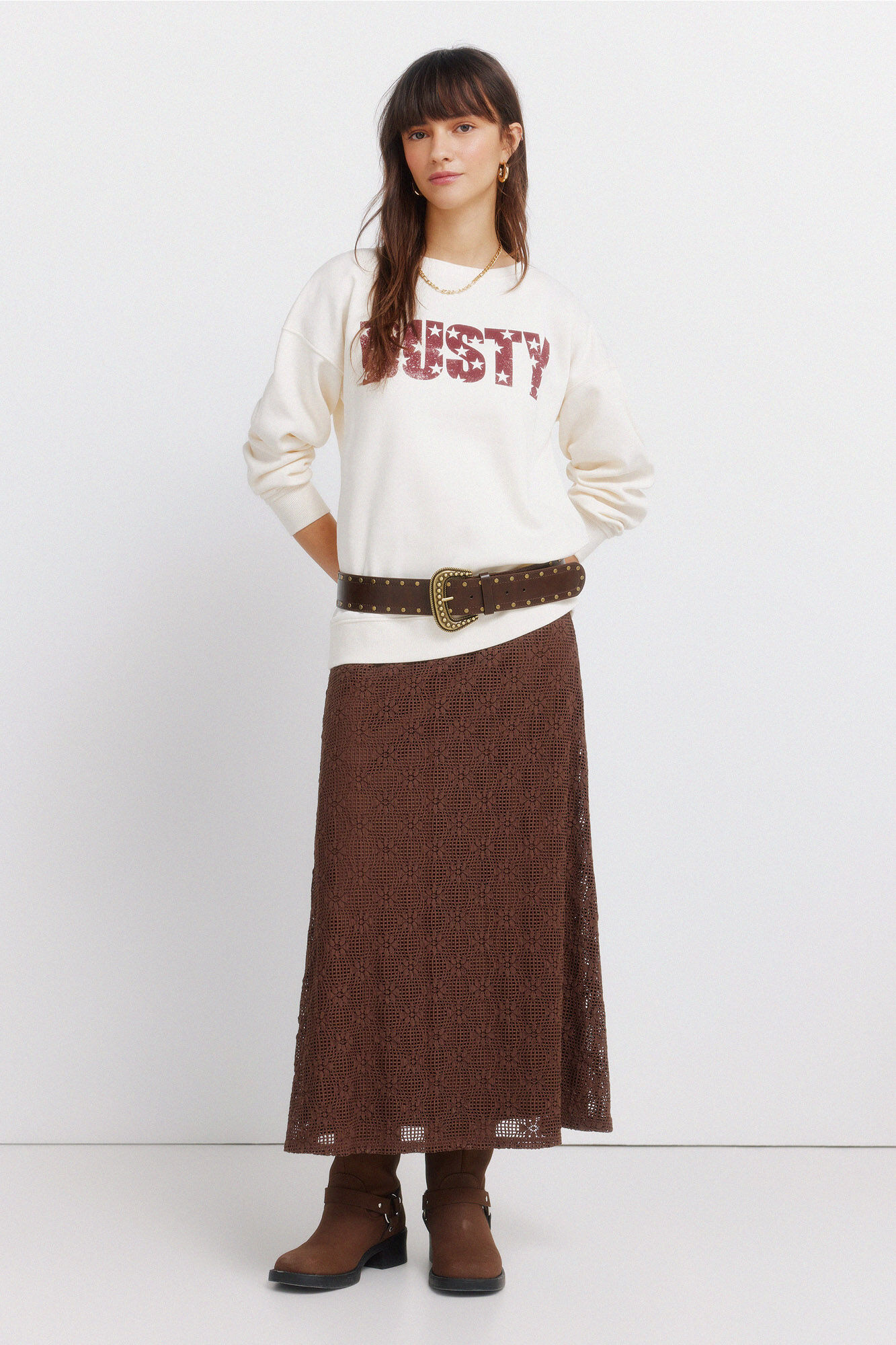 Springfield Sudadera "Dusty" beige