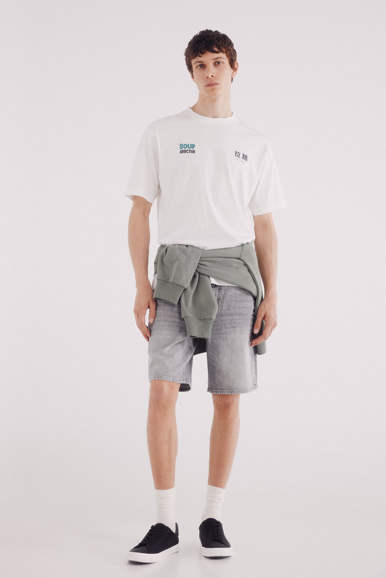 Springfield Camiseta soup addiction marfil