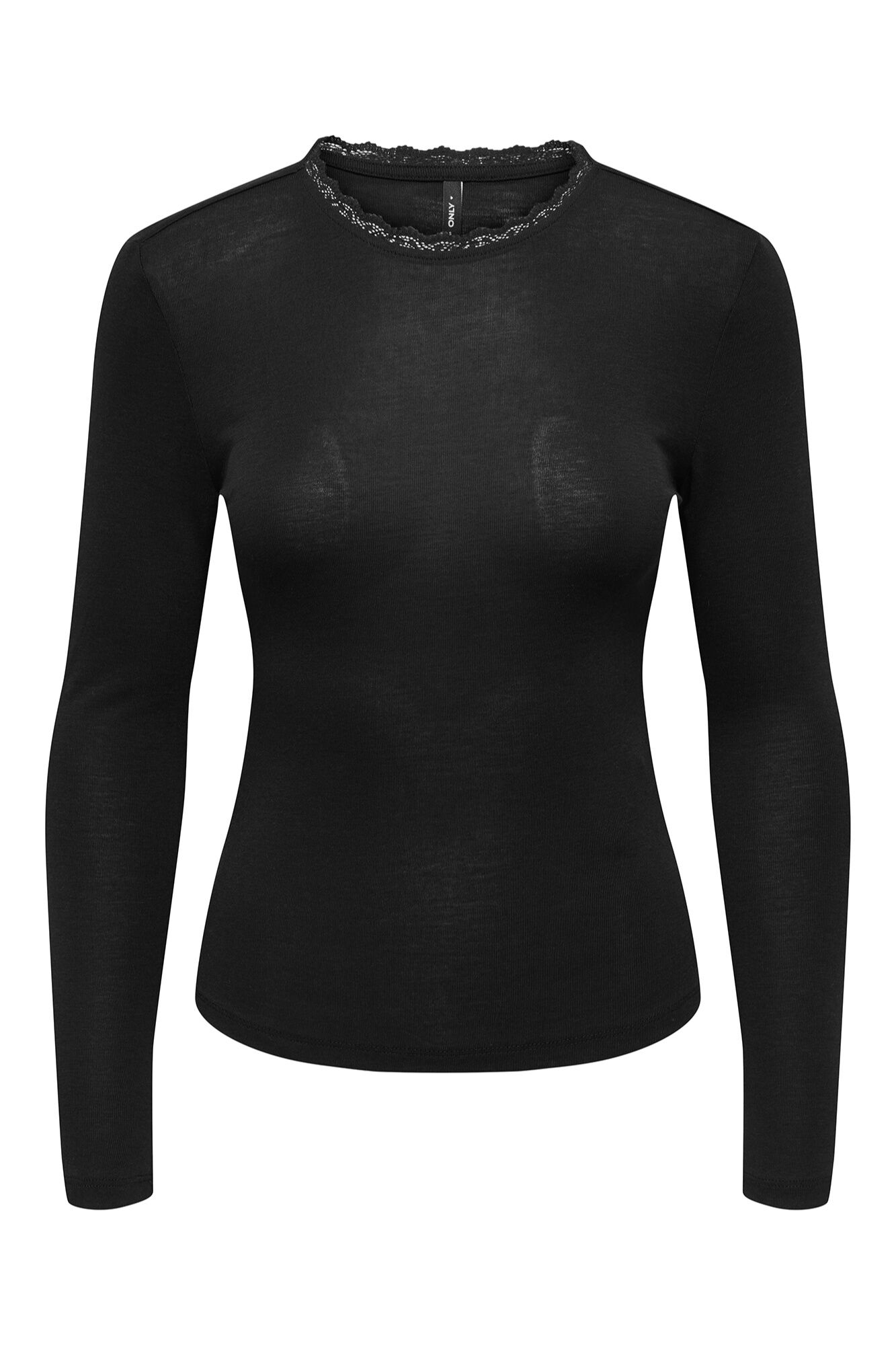 Only Playera de manga larga negro