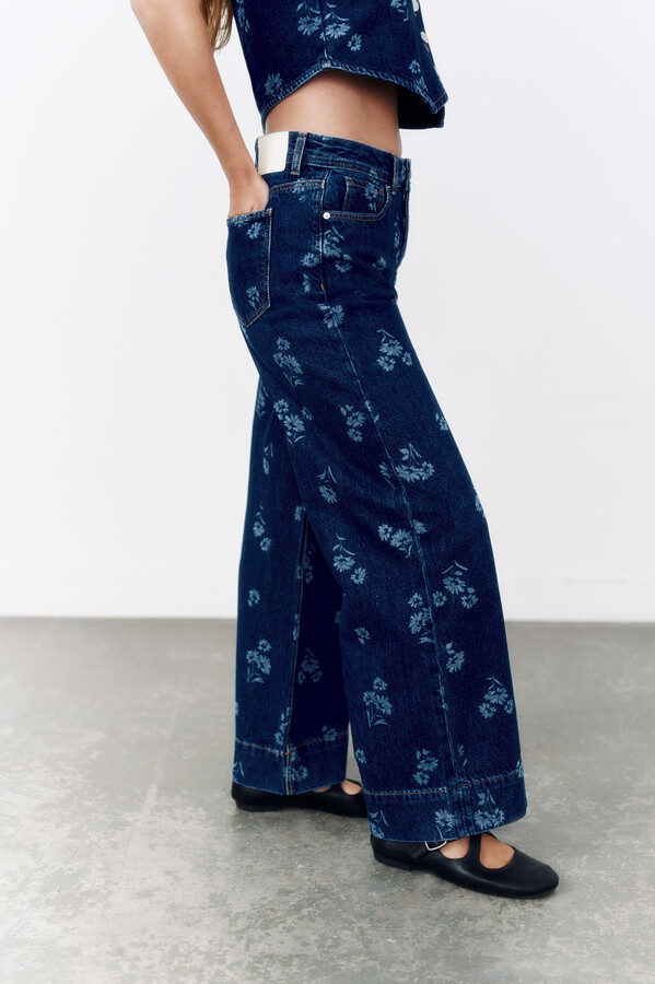 High Spirits Jeans "Camellia"  azul