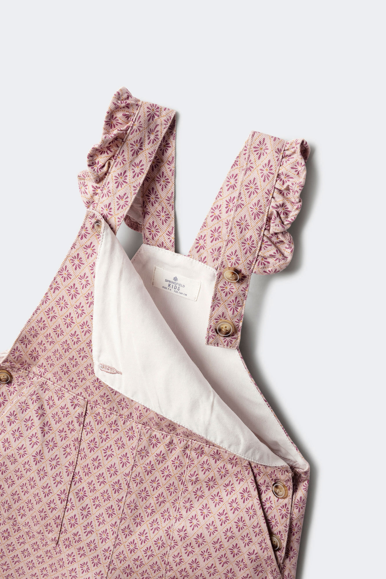 Springfield Kids Overol IKAT ni&ntilde;a rosa