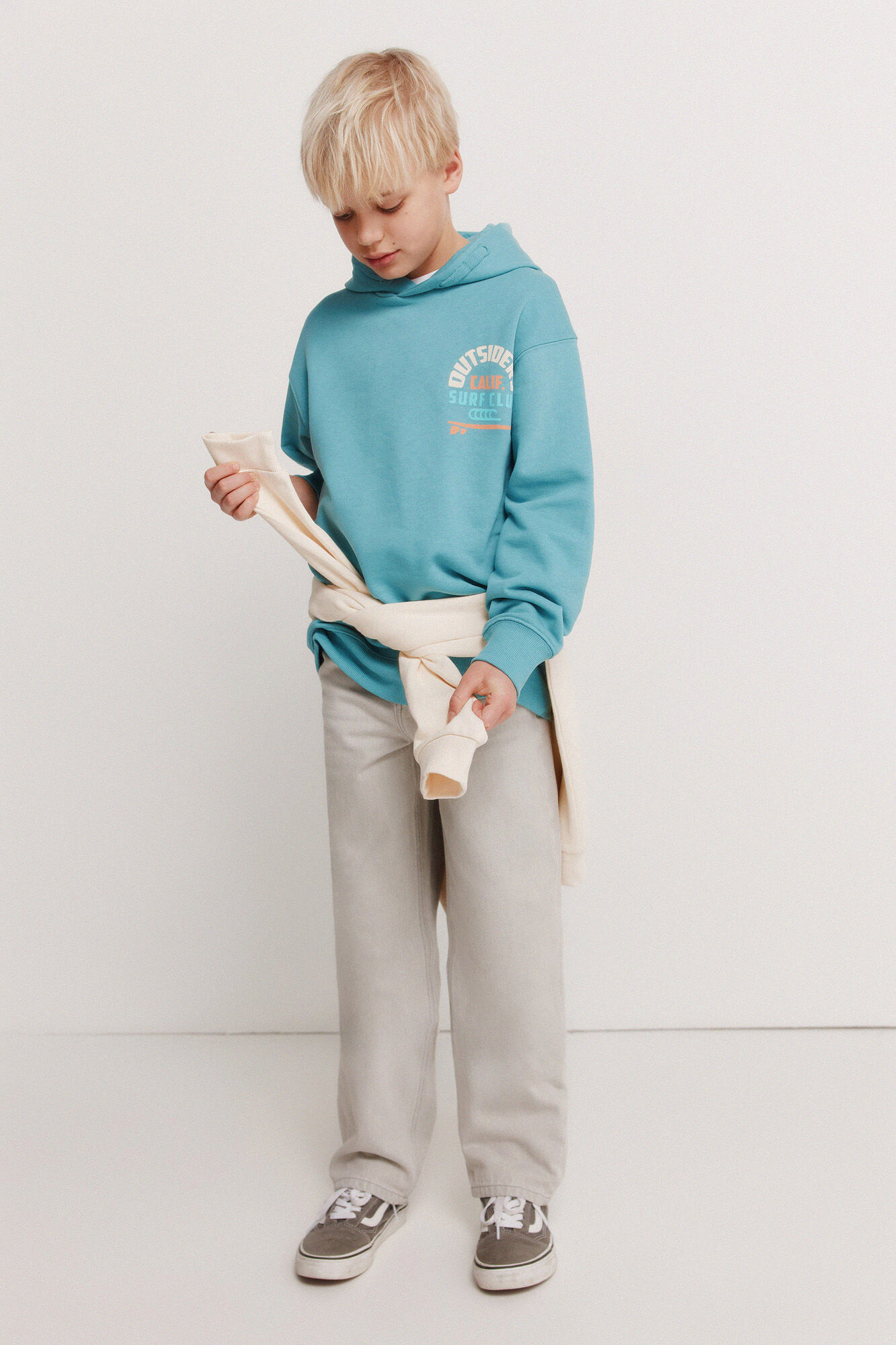 Springfield Kids Sudadera de ni&ntilde;o outsiders azul