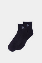 Springfield Calcetín deportivo tobillero negro