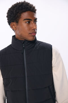 Springfield Chaleco acolchado negro