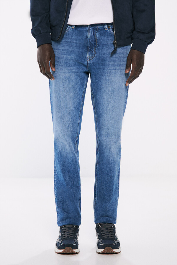 Springfield Jeans slim fit azul