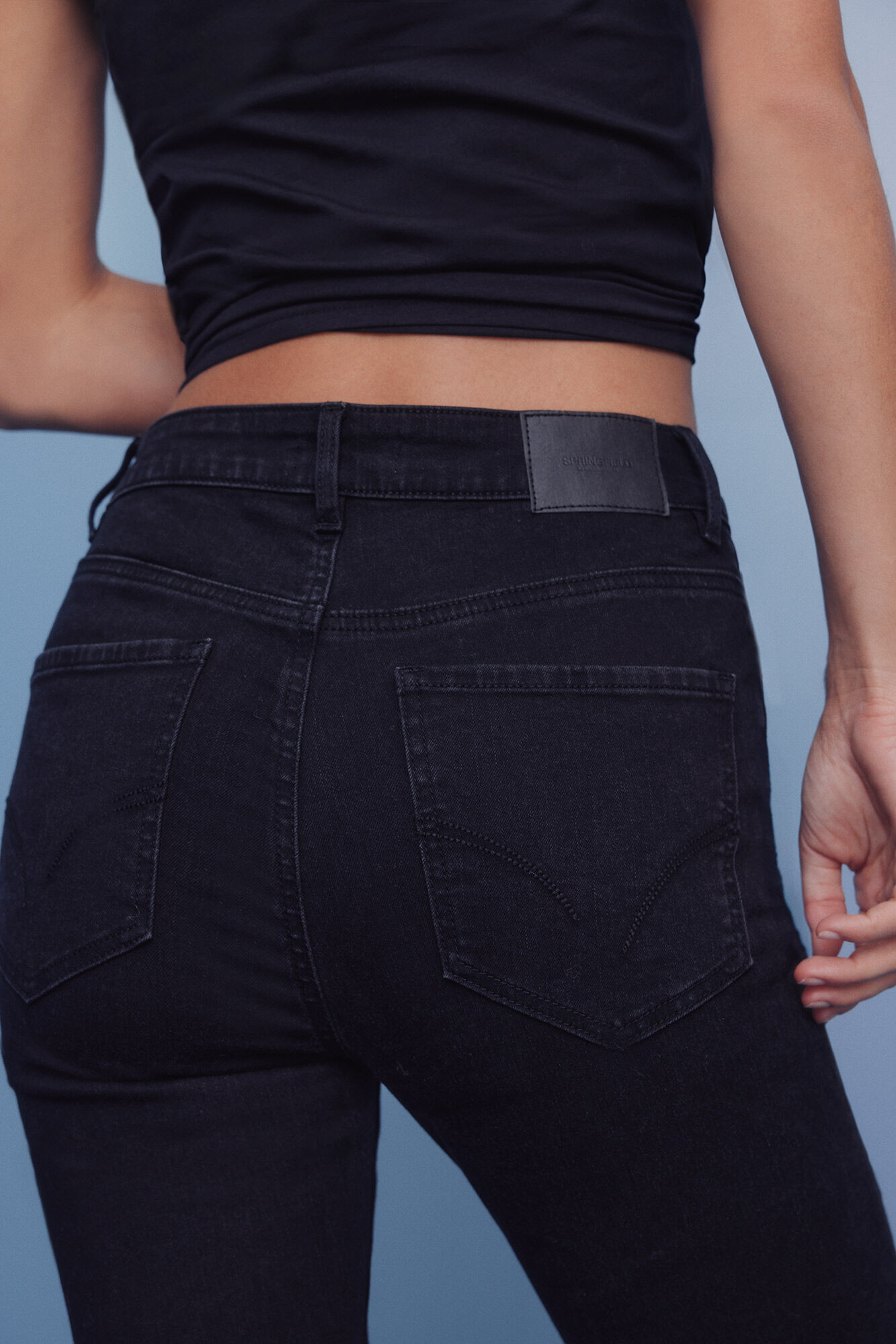 Springfield Jeans skinny  negro