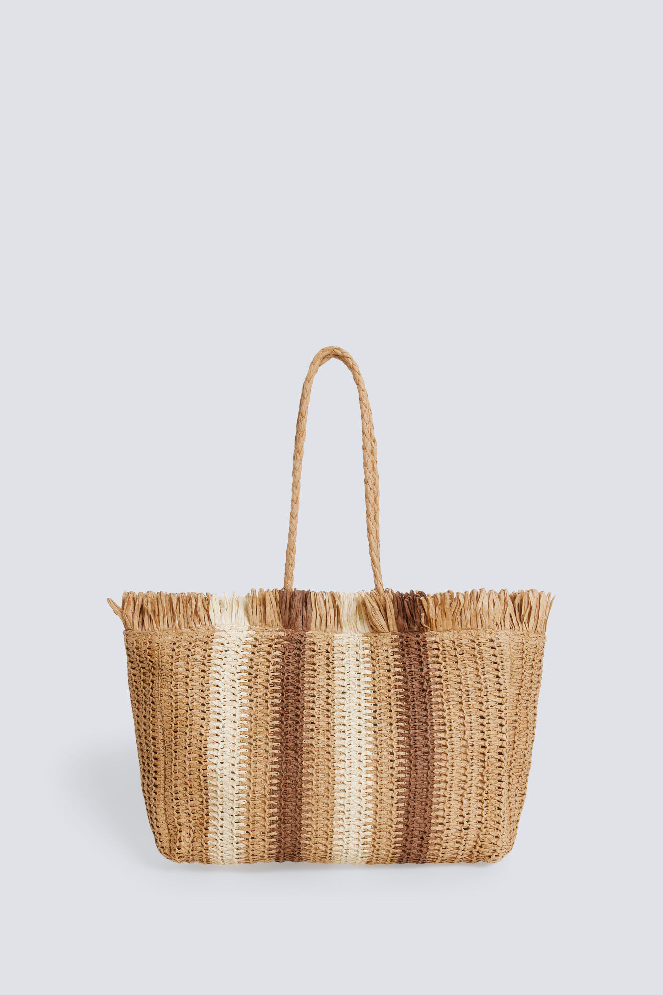 Springfield Bolsa shopper de rayas estampado