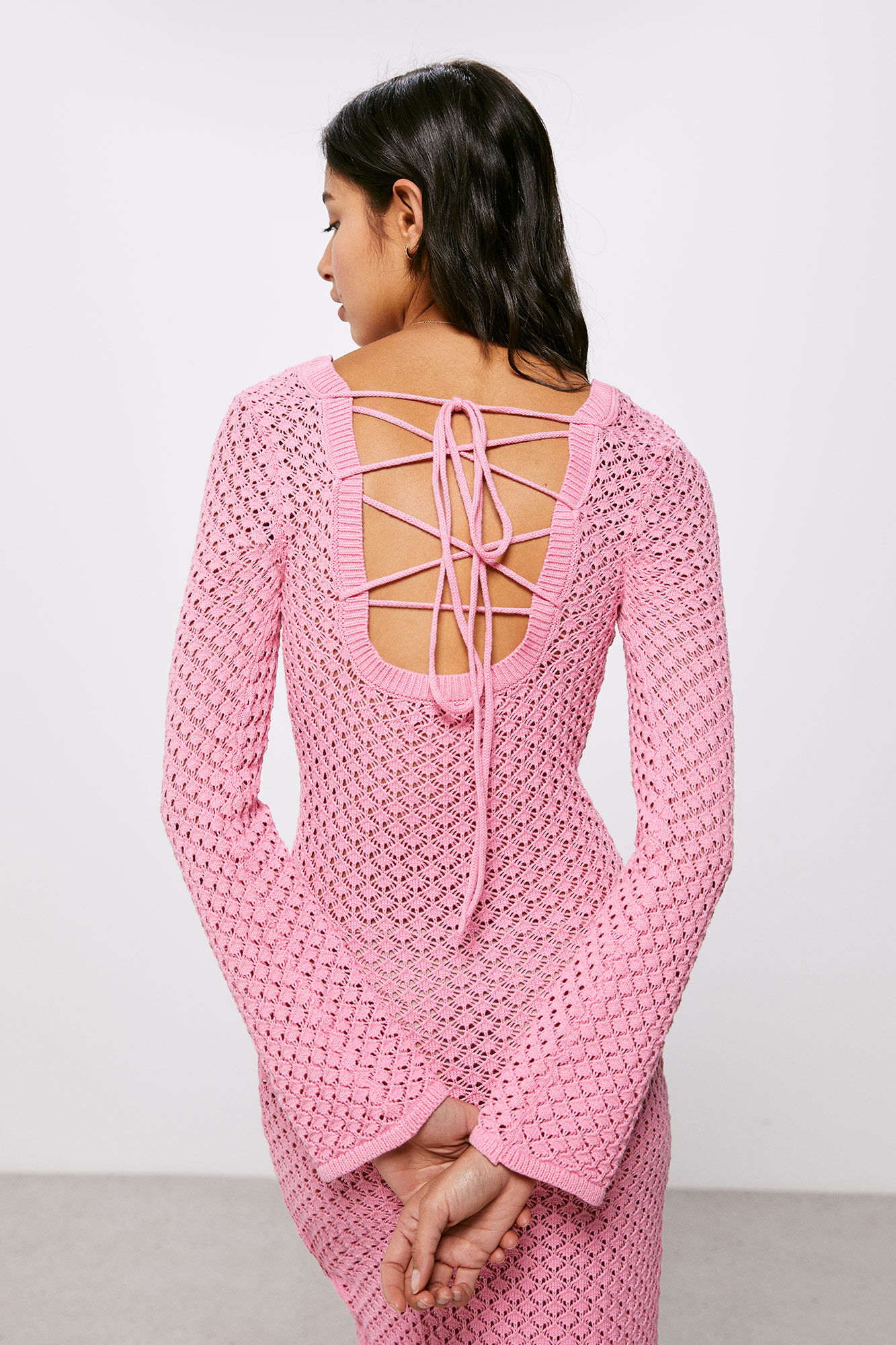 High Spirits Vestido Pita rosa