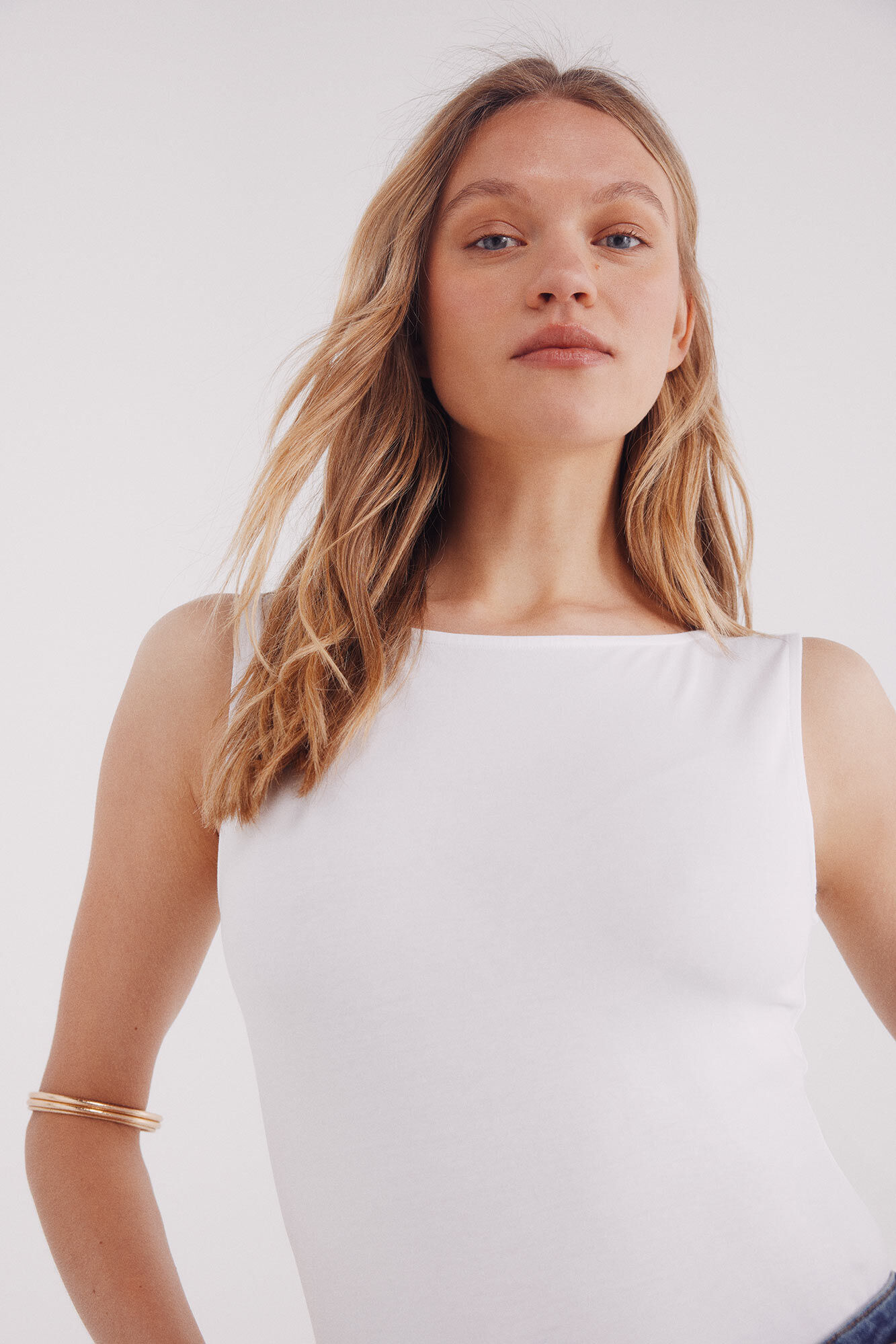 Springfield Playera escote barca algod&oacute;n