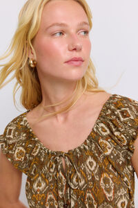 Springfield Top de crochet con flecos