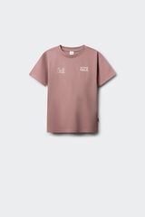 Springfield Kids Playera de manga corta mejill&oacute;n para ni&ntilde;o naranja