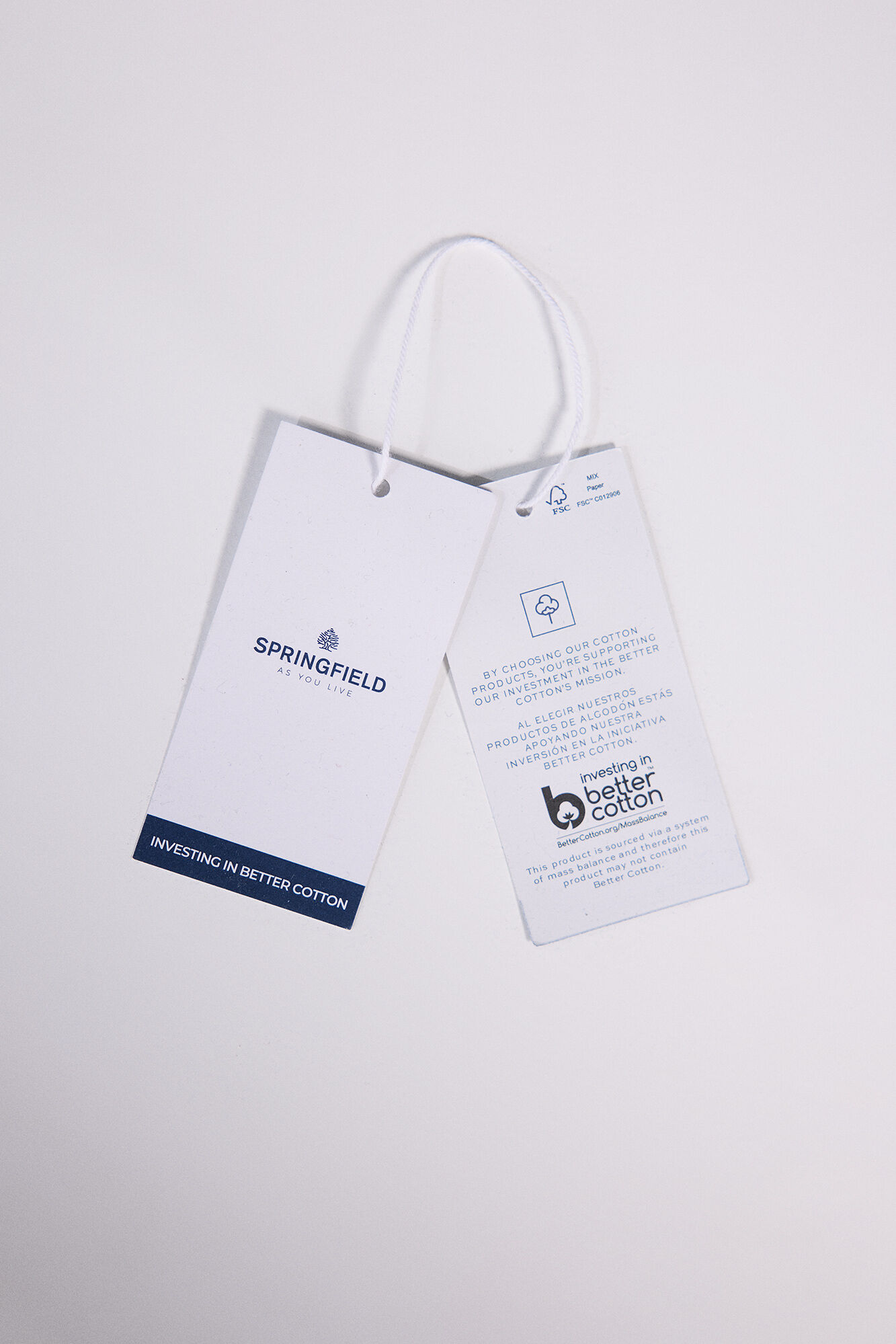 Springfield Playera gr&aacute;fica natural