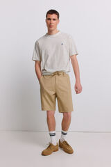 Springfield Bermudas ligera relaxed fit beige