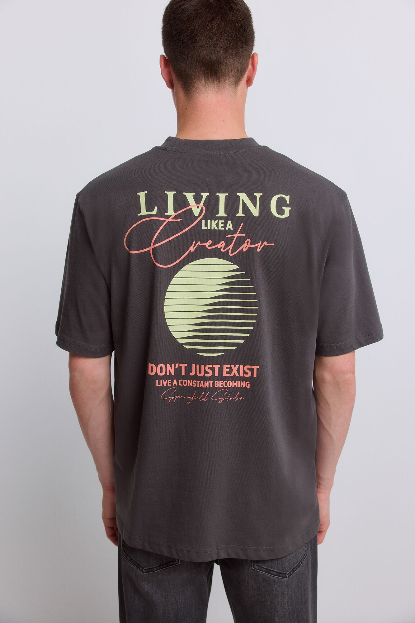 Springfield Playera creator gris