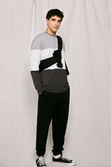 Springfield Playera color block gris