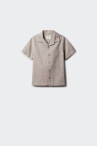 Springfield Kids Camisa manga corta estilo lino para ni&ntilde;o