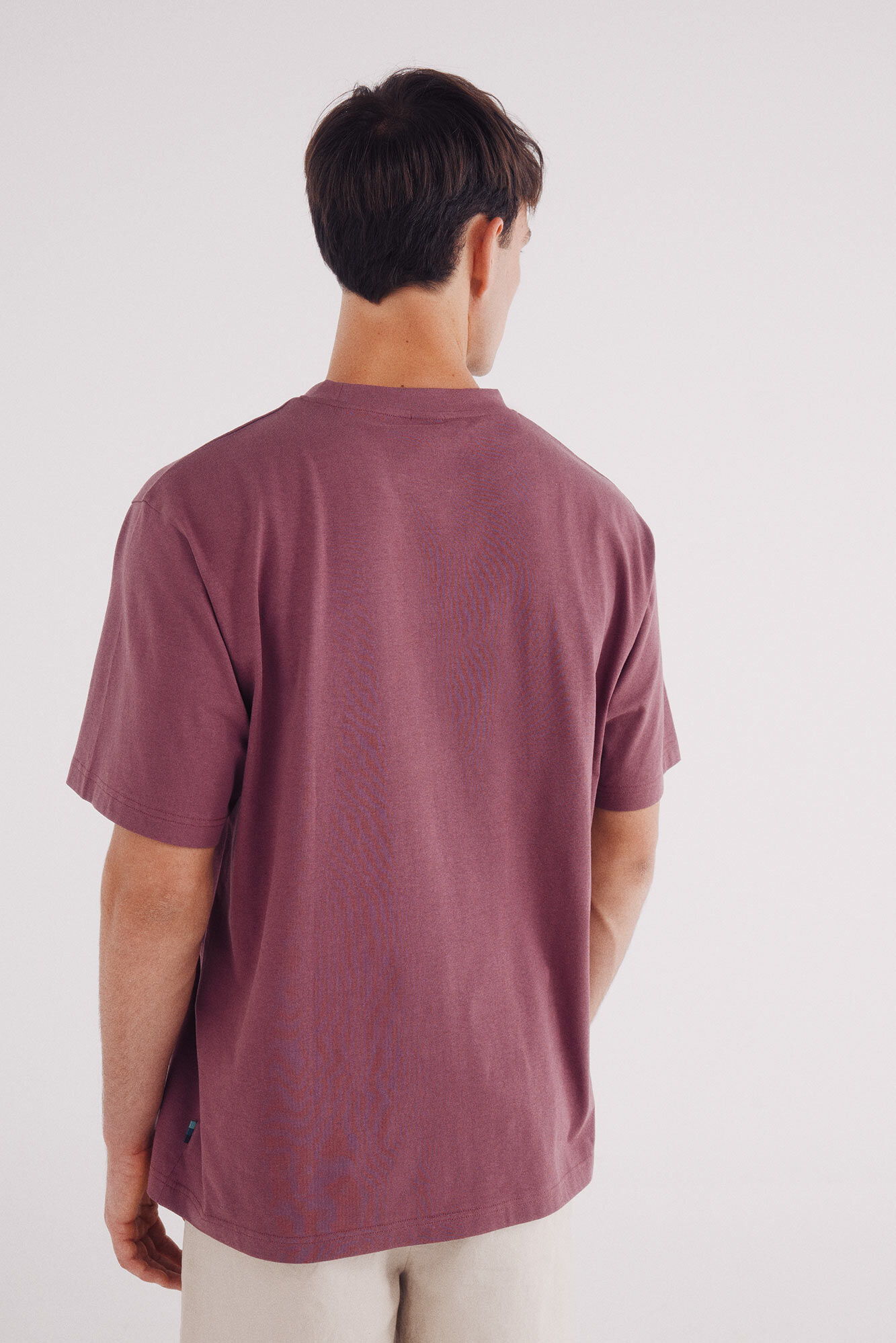 Springfield Camiseta ola japonesa p&uacute;rpura