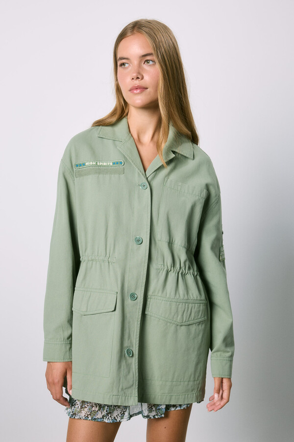 High Spirits Chamarra Benjamin verde