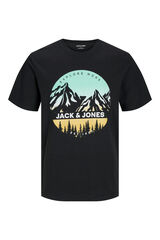 Springfield Playera estándar fit  negro